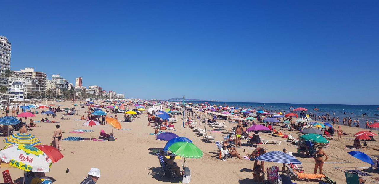 Apartmento De 3 Habitaciones Con Vistas Al Mar Playa de Gandia Exterior foto